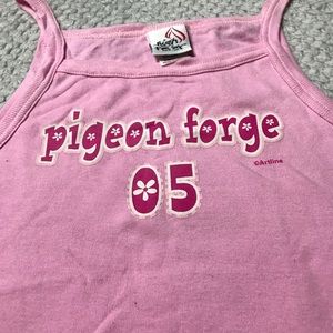 Pigeon Forge Girl’s Tank Top Small 